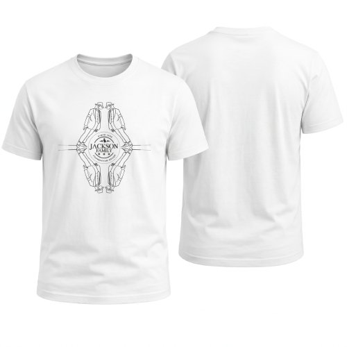 Jackson Family Foundation T-Shirt White Kaleido Front