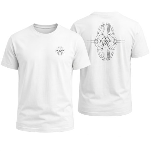 Jackson Family Foundation T-Shirt White Kaleido Back