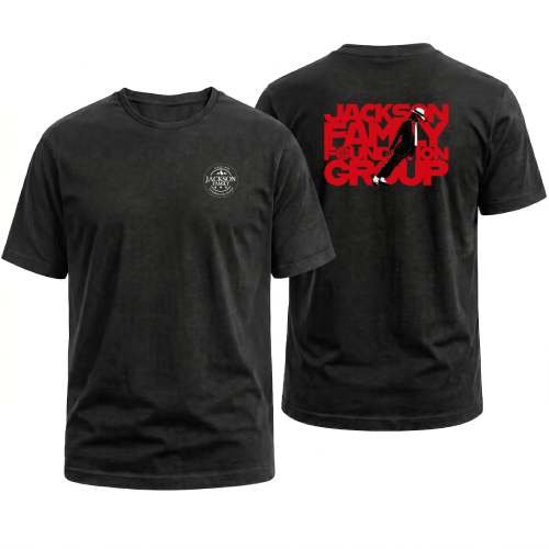 Jackson Family Foundation T-Shirt Vintage Red