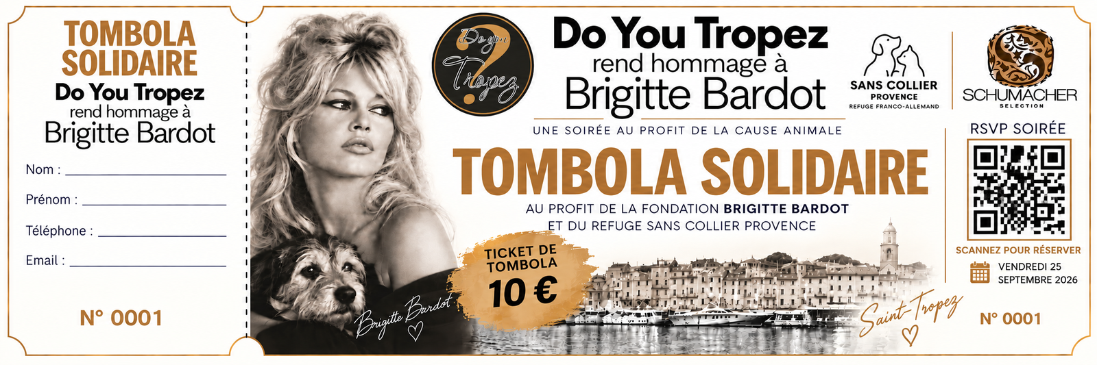 BB - Tombola tickets
